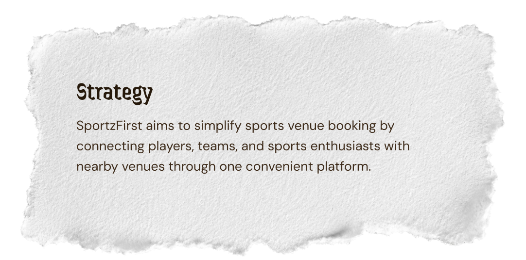 Strategy notes