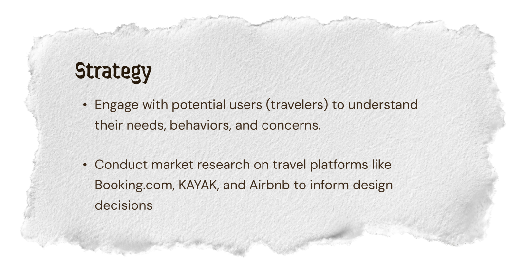 Strategy notes